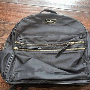 Kate Spade Black Nylon Backpack